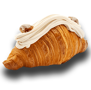 Croissant glacé aux marron et vanille :